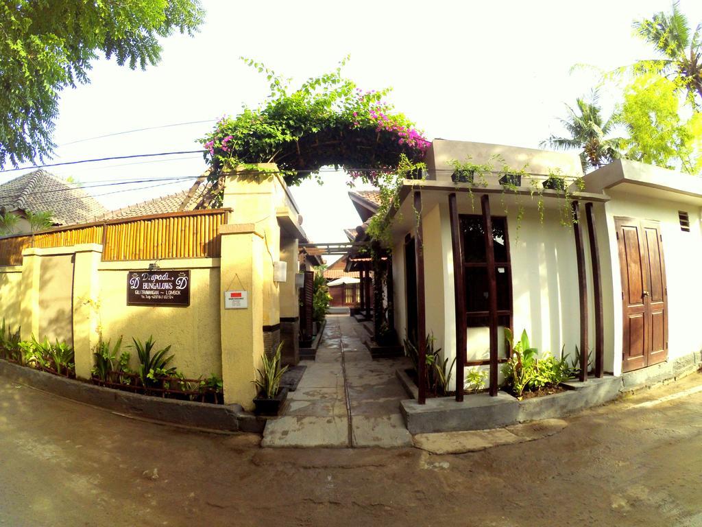 Drupadi Bungalows Gili Trawangan Exterior foto