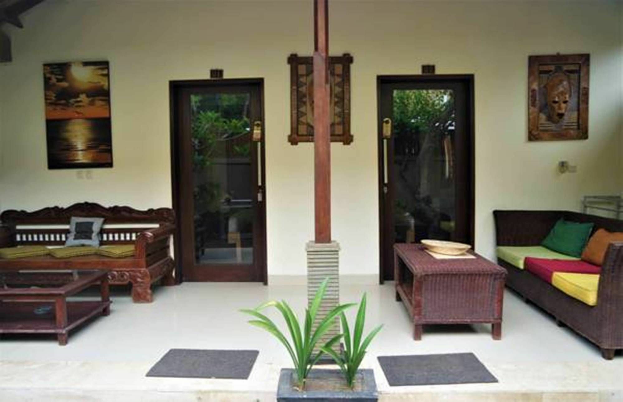 Drupadi Bungalows Gili Trawangan Exterior foto